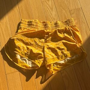 Athleta shorts with mesh detail